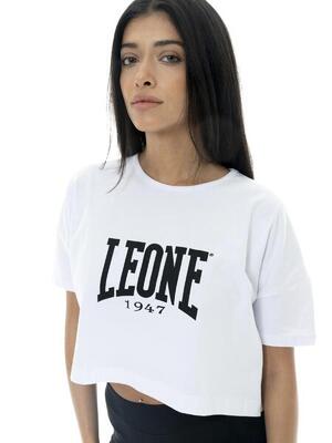 Leone basic cropped dames-t-shirt