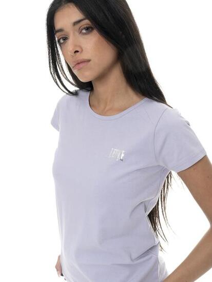 T-shirt da donna con logo lato cuore Leone Basic