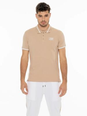 Herenpoloshirt met leone basic-kraag
