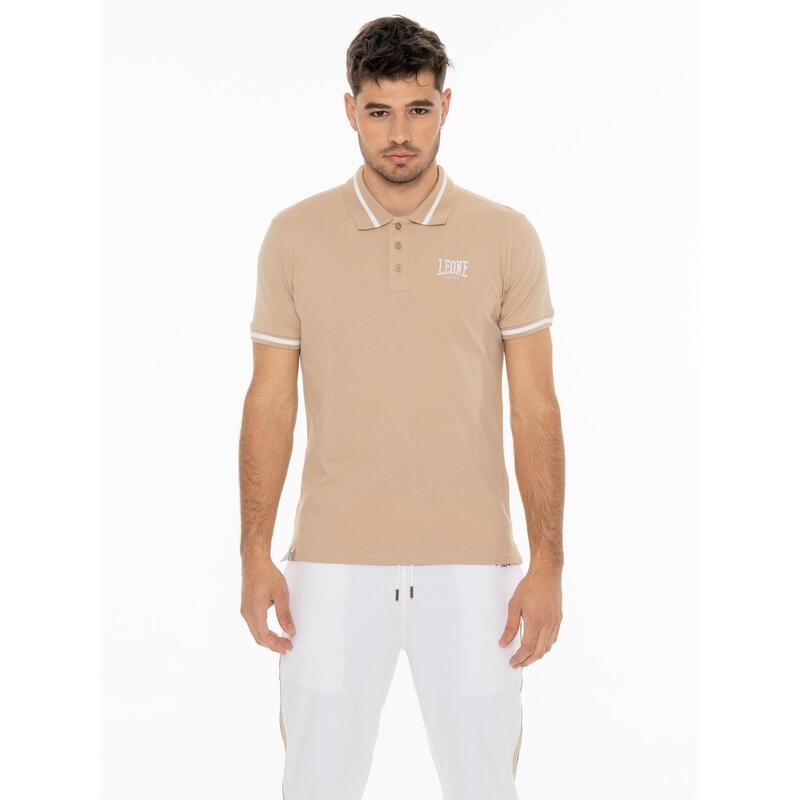 Tricou polo Leone Basic pentru bărbați cu guler
