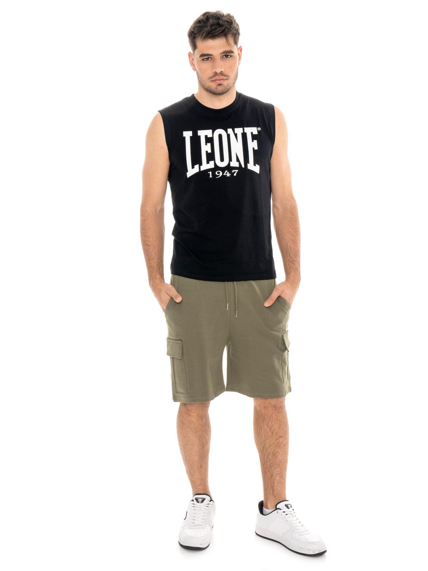 T-shirt sans manches pour homme avec grand logo 2/5