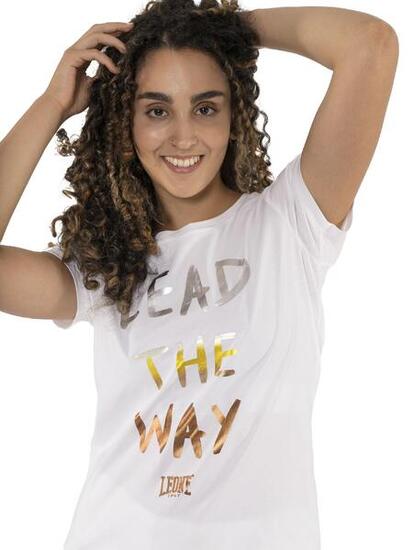T-shirt da donna Leone Chic Gold