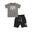 Ensemble enfant composé d'un t-shirt et d'un short en coton Leone Original
