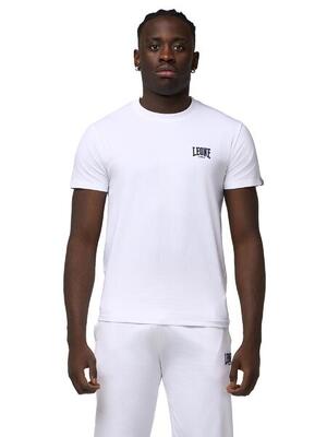 Leone basic katoenen t-shirt met korte mouwen voor heren