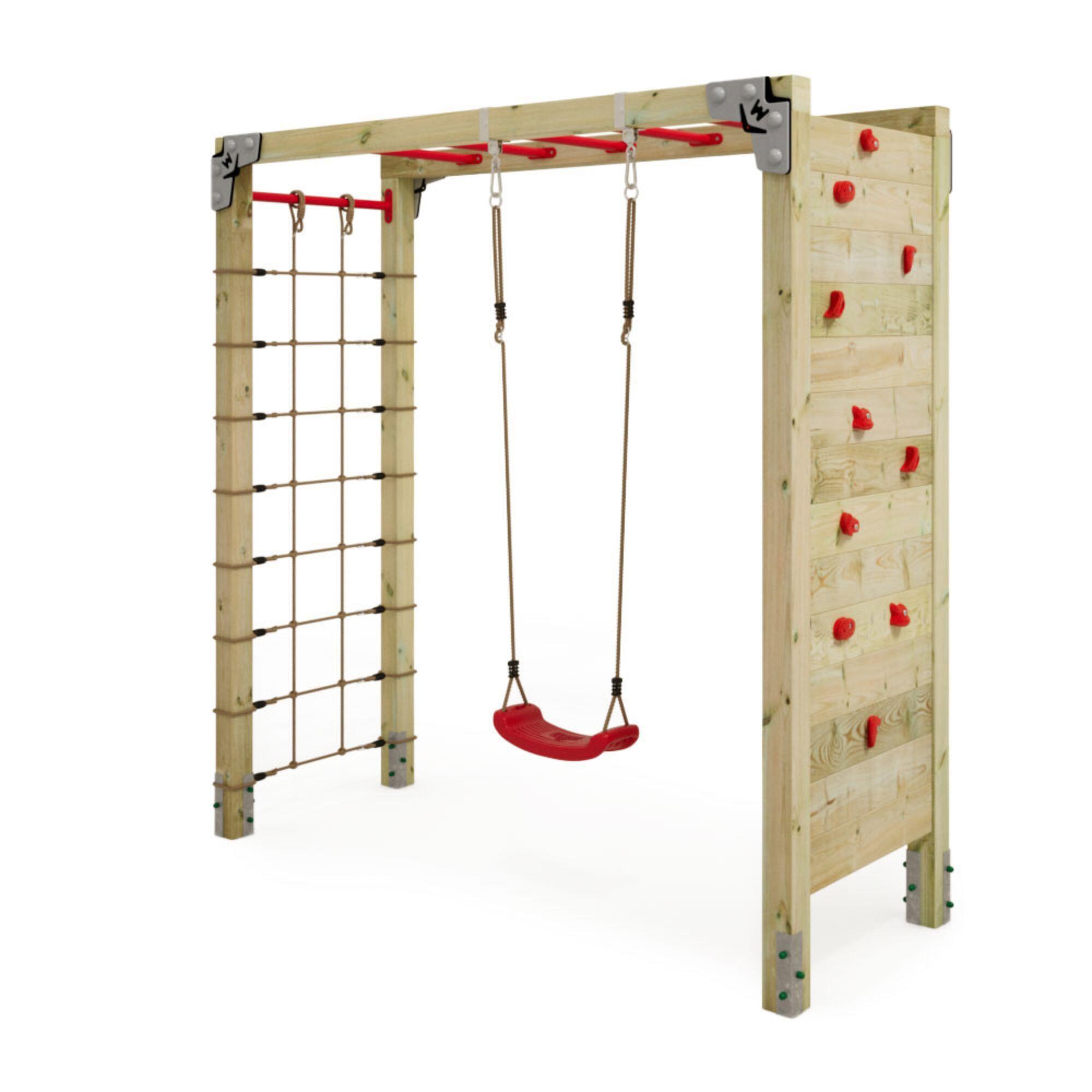 FIT GYM 442 - Máquina de fitness para exterior - rojo 3/5