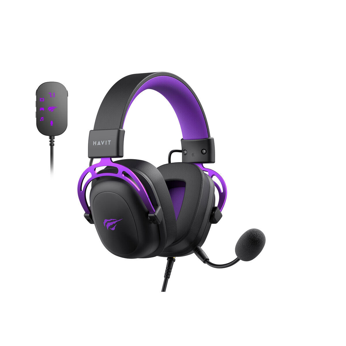Casque Havit H2002C+Ubp Noir 3/3