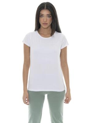 T-shirt da donna con logo lato cuore Leone Basic