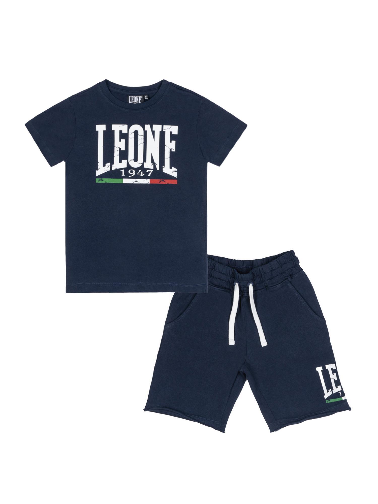 Conjunto infantil com camiseta e shorts de algodão Leone Original 3/7