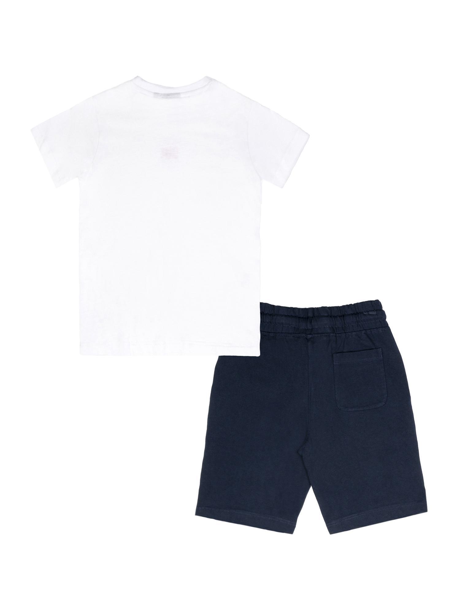 Kinderset mit Leone Original Baumwoll-T-Shirt und Shorts 2/7