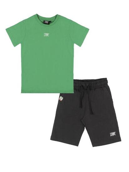 Ensemble enfant composé d'un t-shirt et d'un short en coton Leone Original