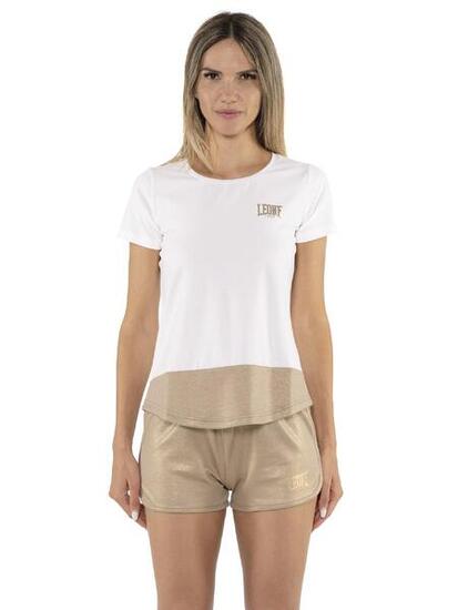 T.shirt da donna Leone Chic Gold