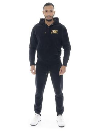 Survêtement à capuche Leone Boxing Legend pour homme en coton non gratté