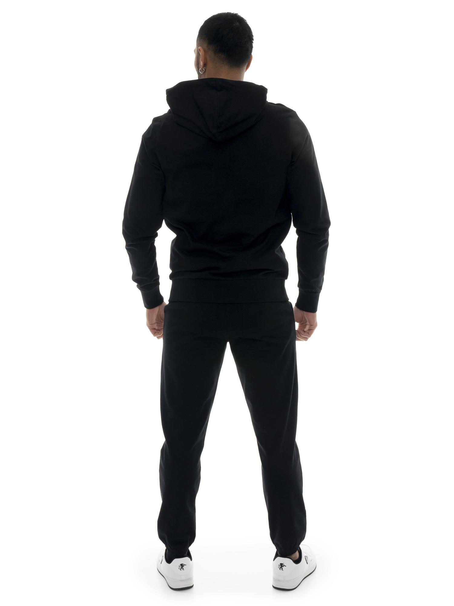 Tuta da uomo in cotone non garzato con cappuccio Leone Boxing legend 4/5