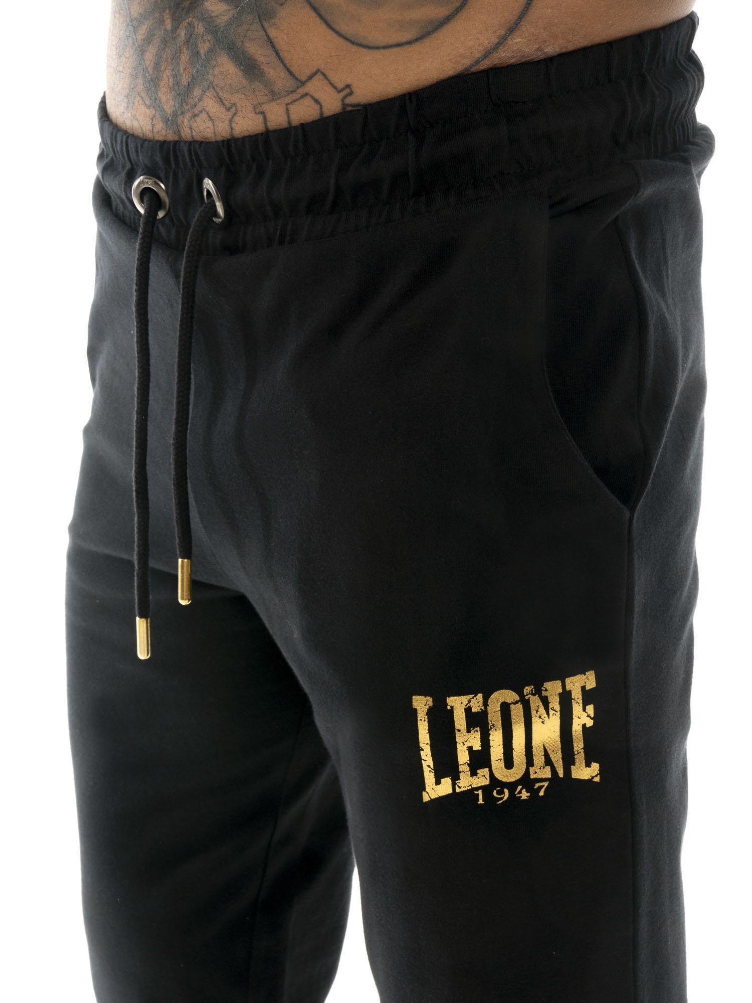 Tuta da uomo in cotone non garzato con cappuccio Leone Boxing legend 3/5