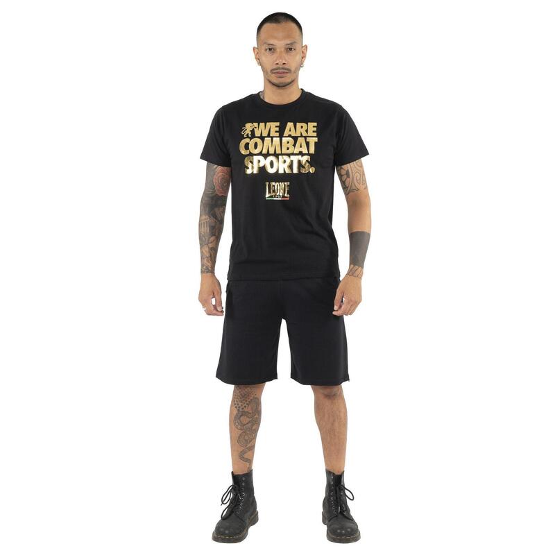 Set complet pentru bărbați, format din tricou și pantaloni scurți Leone Basic