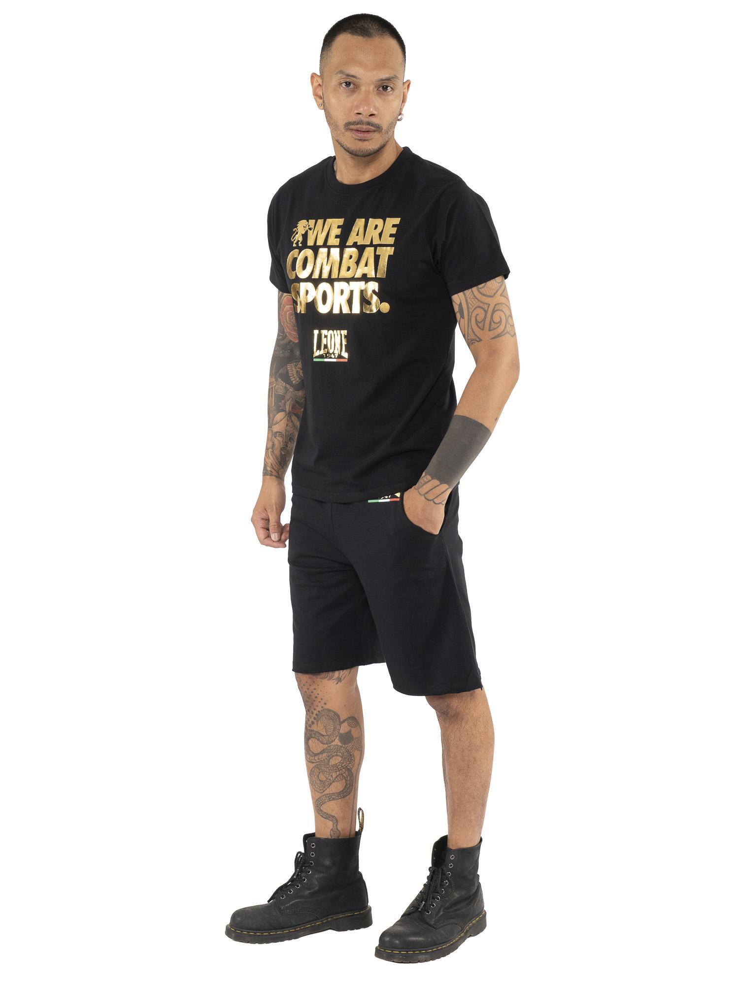 Completo set da uomo composto da t-shirt e pantaloncini Leone Basic 2/7