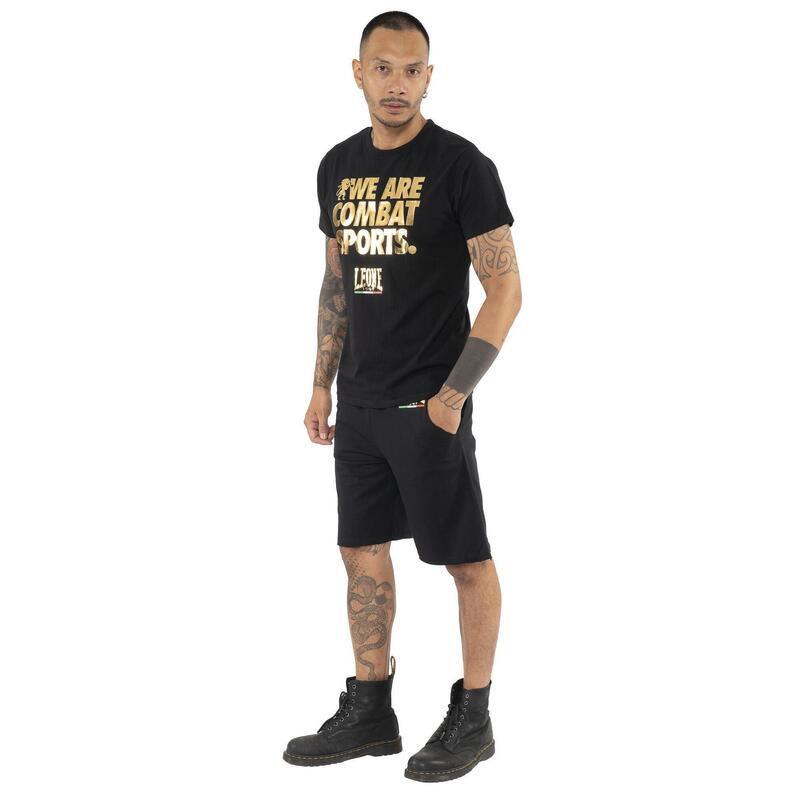Set complet pentru bărbați, format din tricou și pantaloni scurți Leone Basic