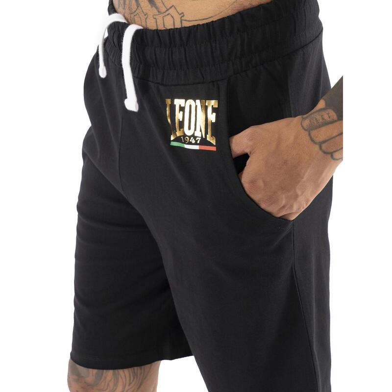 Set complet pentru bărbați, format din tricou și pantaloni scurți Leone Basic