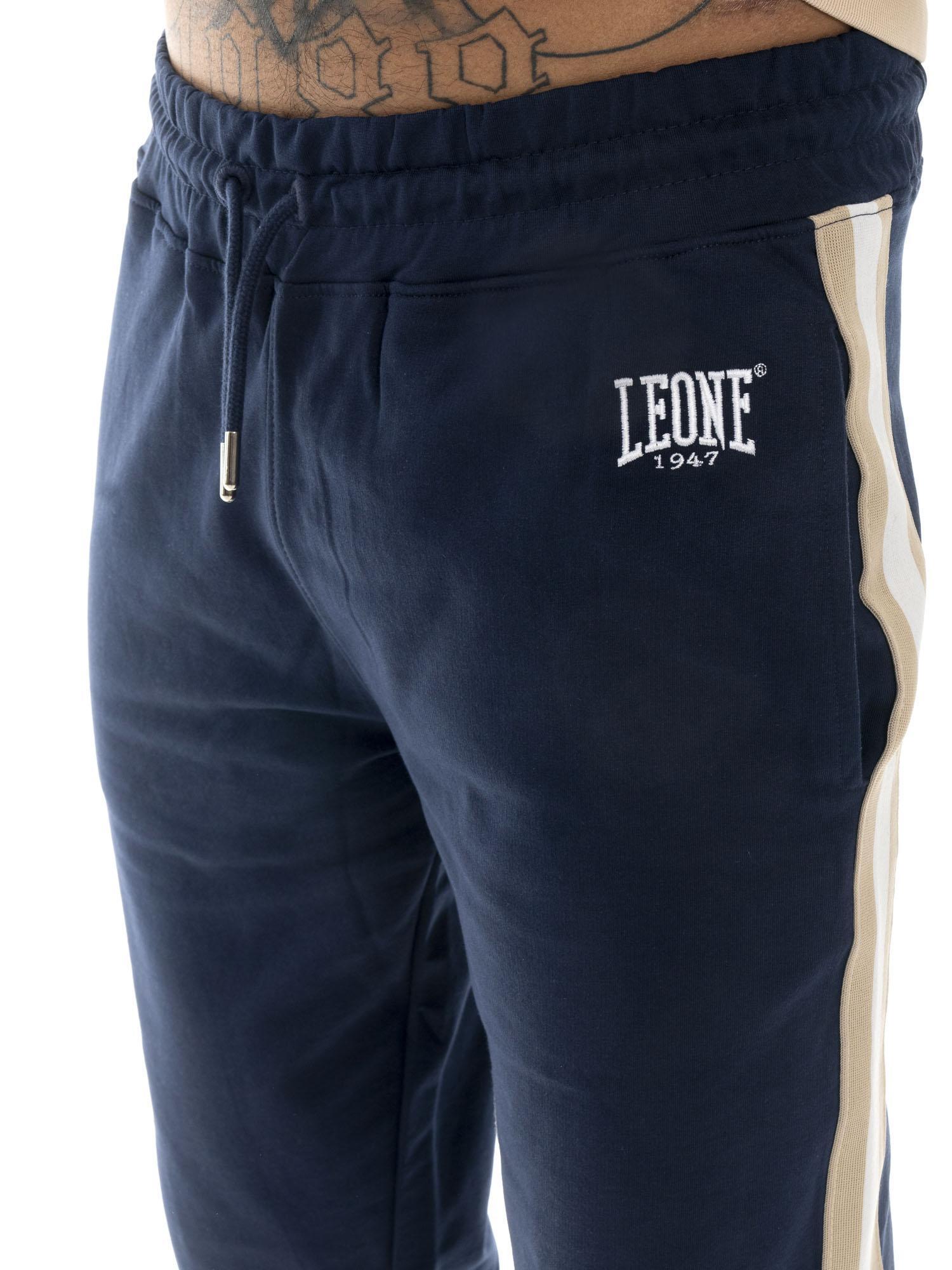 Survêtement Leone Easy pour homme, col et fermeture éclair, en coton non brossé 3/5