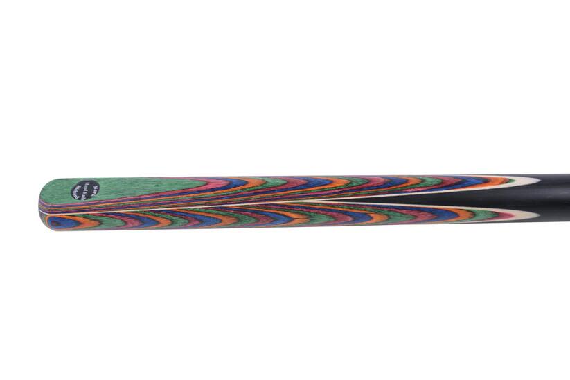 MARK RICHARD PEACOCK 3/4 SNOOKER CUE 9.5MM TIP 1/3