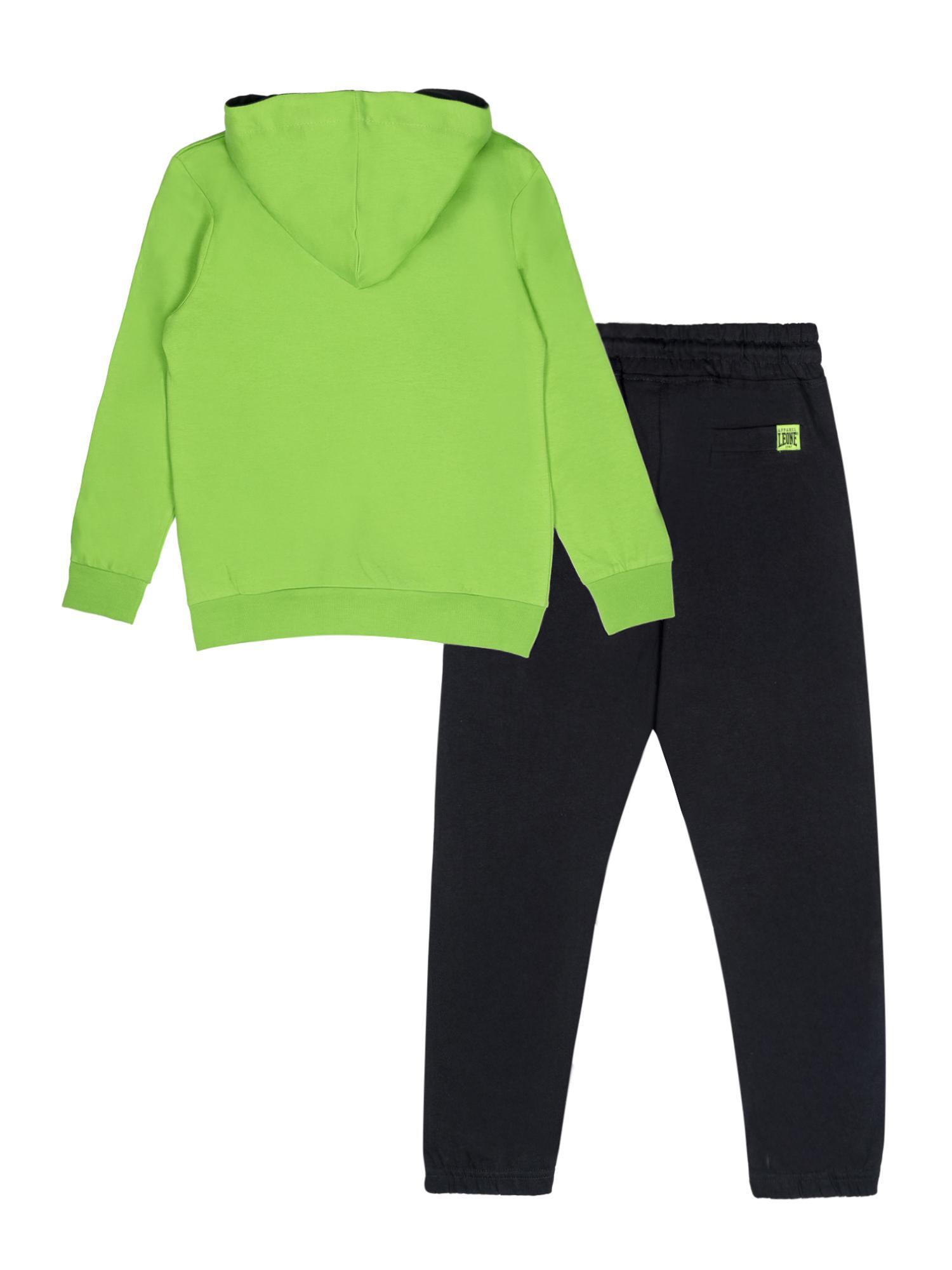 Article Leone 1947 Apparel coton non brossé capuche zip 2/4