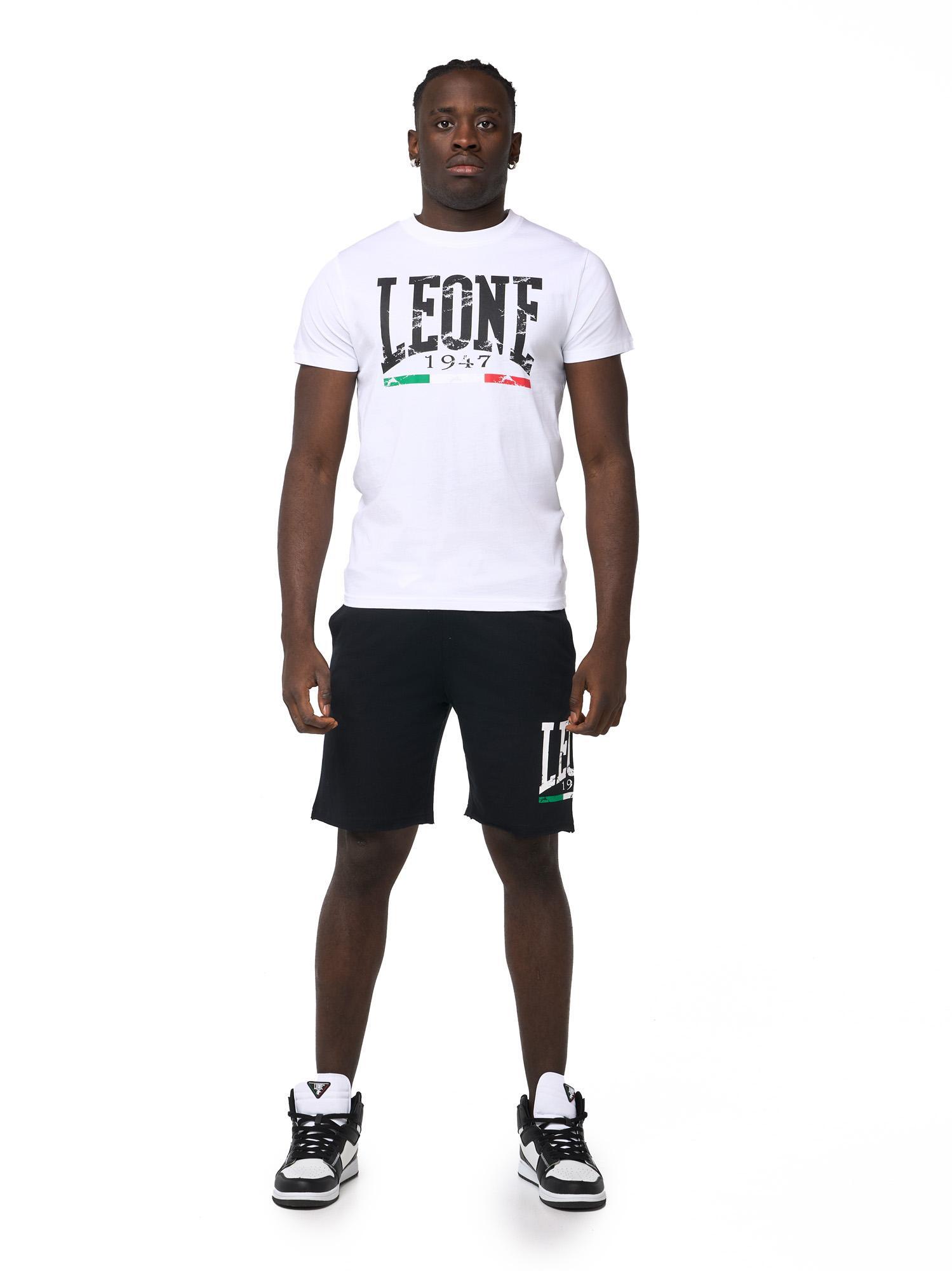 LEONE 1947 APPAREL Completo set da uomo composto da t-shirt e pantaloncini vintage Leone Basic