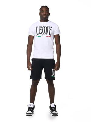 Complete herenset bestaande uit vintage leone basic t-shirt en korte broek
