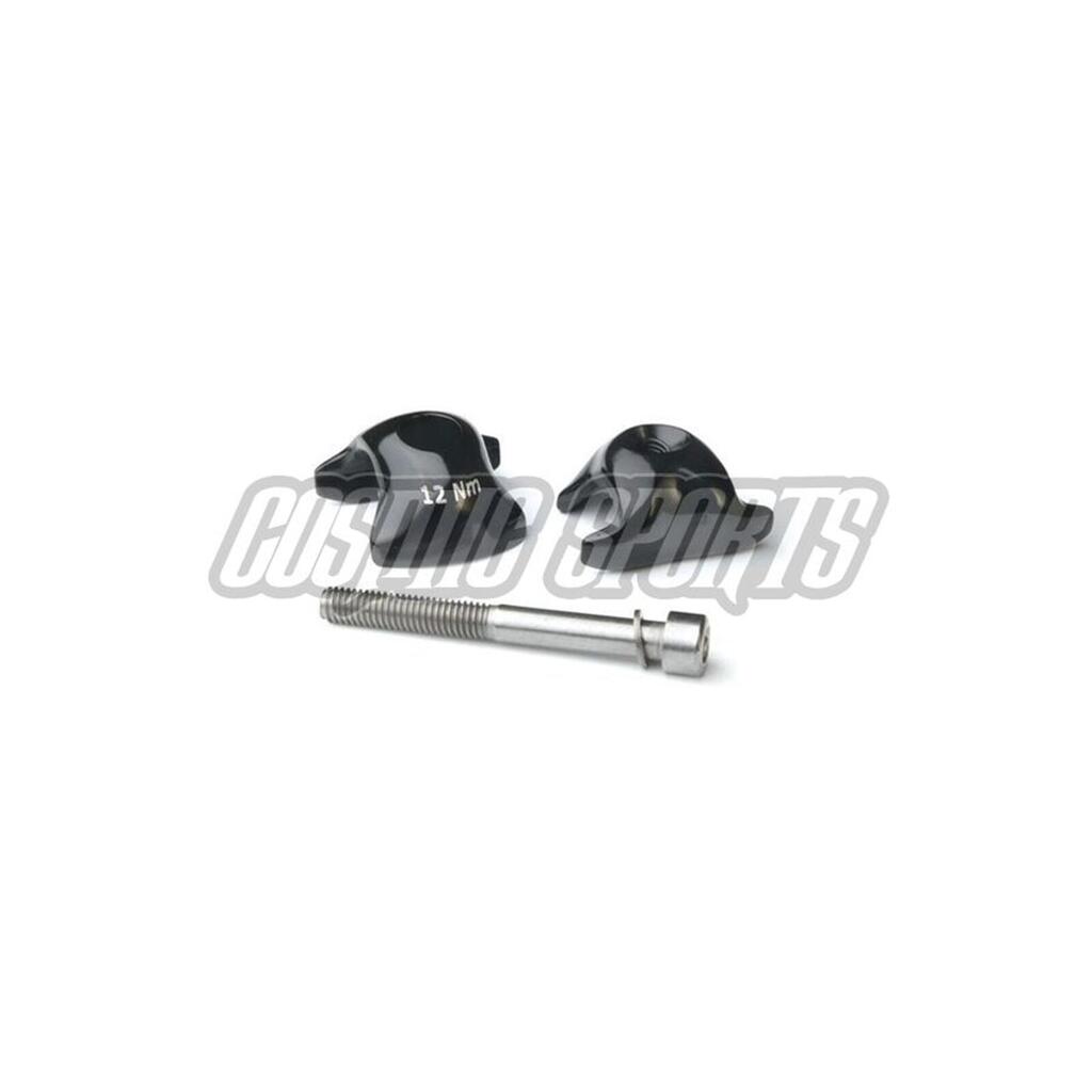 Ritchey WCS carbon seatpost clamp, adapters for 7x7 / 8x8.5 / 7x10 mm rails