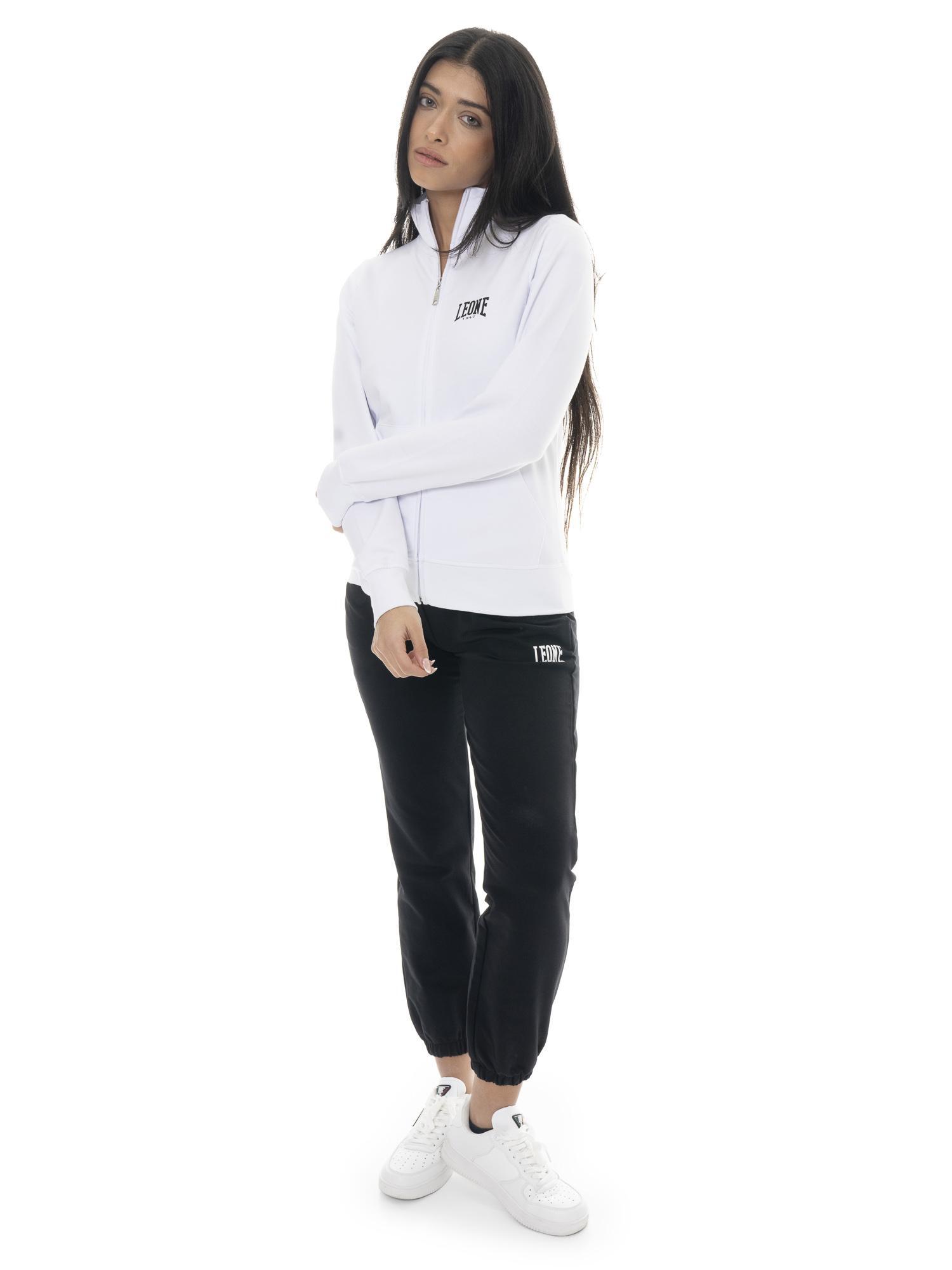 Tuta da donna in cotone non felpato con colletto e zip Leone Spring Vibes 5/5