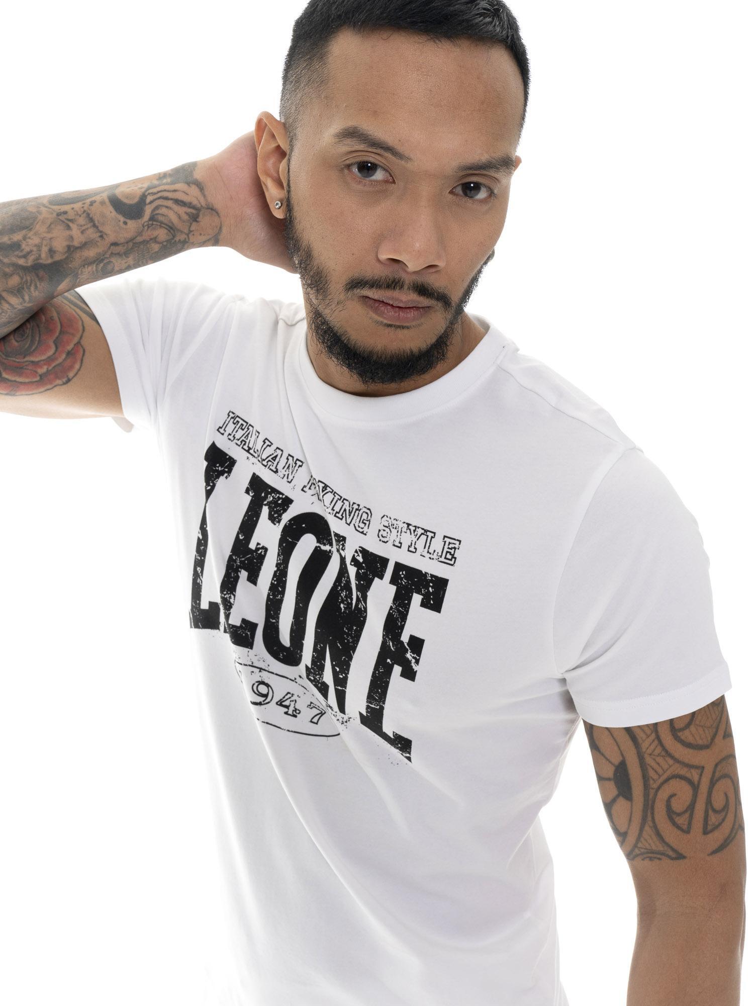 T-shirt homme en coton stretch Leone Boxing Legend 3/5