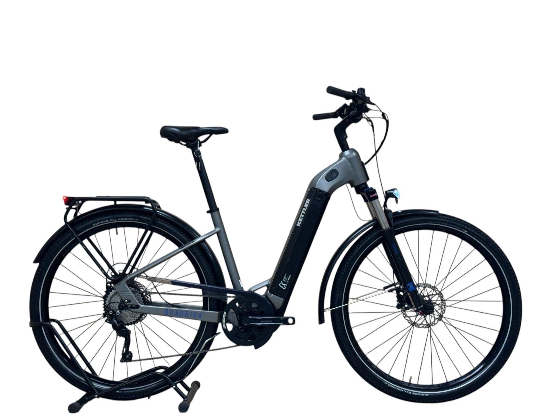 KETTLER Segunda Vida - bicicleta eléctrica Kettler Quadriga Dúo CX10 Shimano- Como nuevo