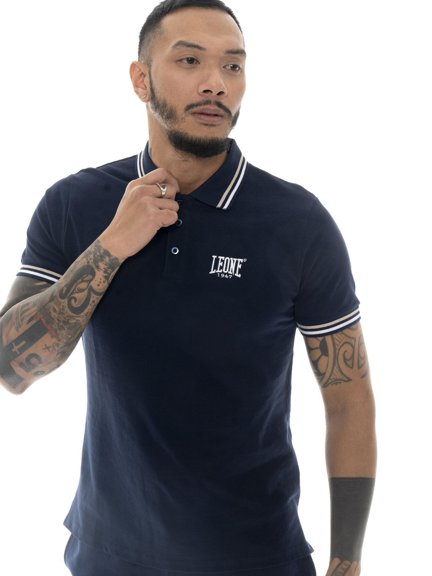 Leone Easy piquépolo voor heren 5/5