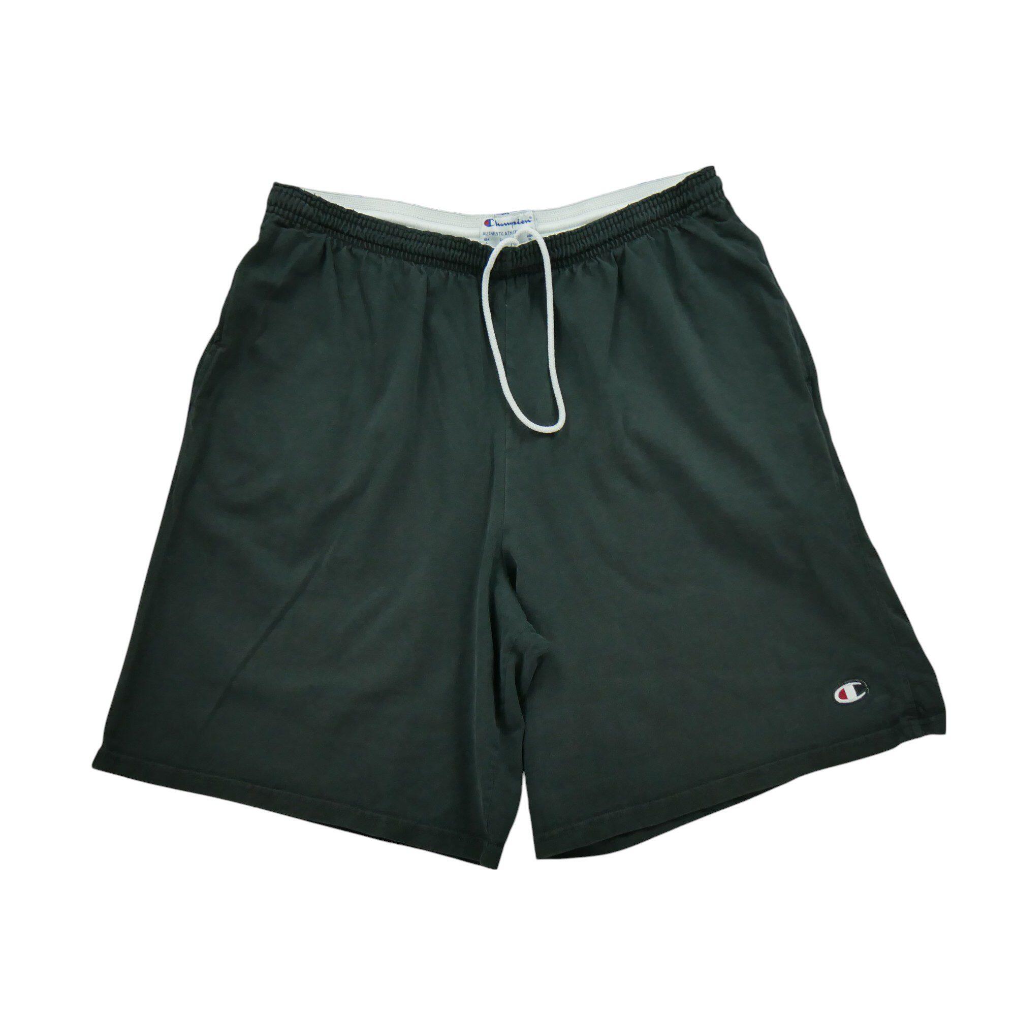CHAMPION Segunda Vida - Pantalones cortos negros para hombres - En buenas condiciones