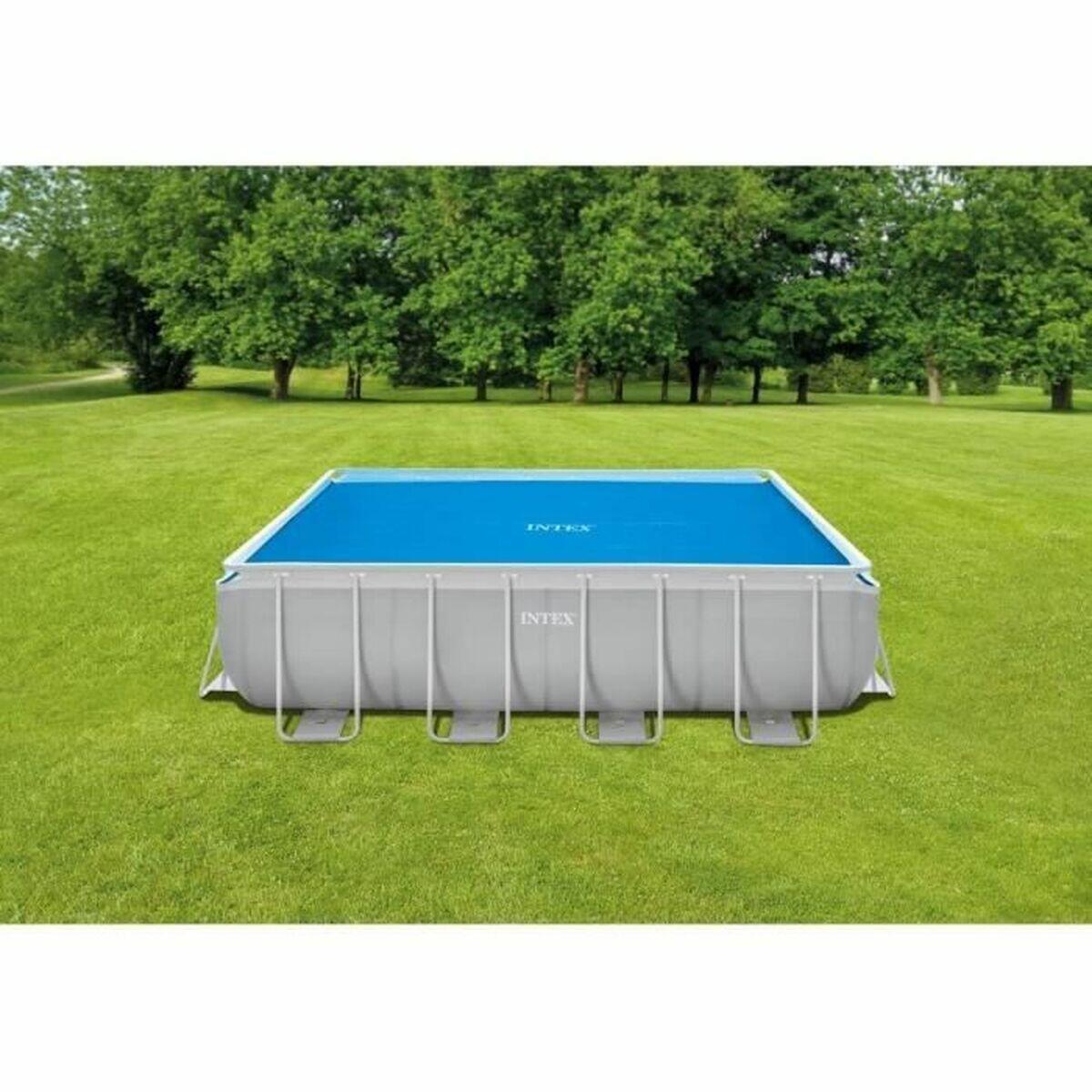 Zwembadafdekking Intex Blauw 3/3