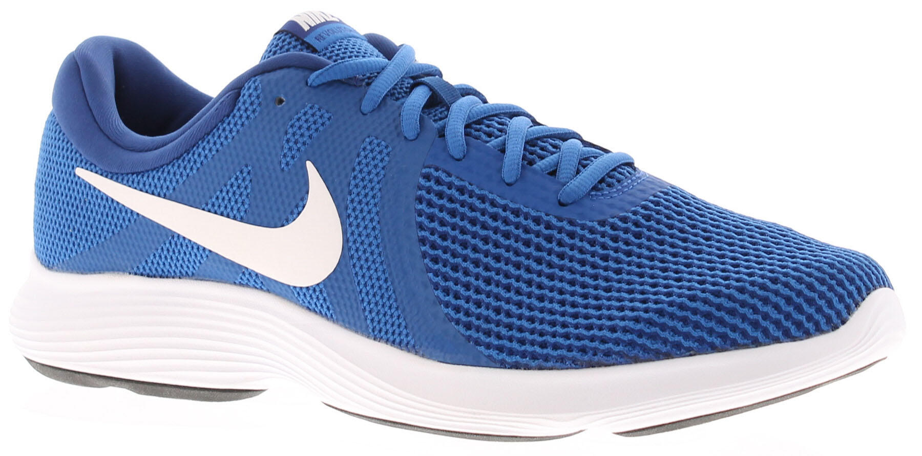 Nike Mens Running Trainers Revolution 4 Lace Up blue UK Size 6 1/5