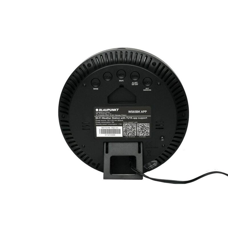 Stație Meteorologică Multifuncțională Blaupunkt WS65BK APP Negru