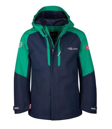 Veste enfant Skaland bleu marine/bleu moyen