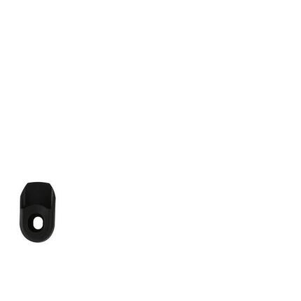 Protège-manivelle vélo TPU noir mat compatible Shimano SRAM