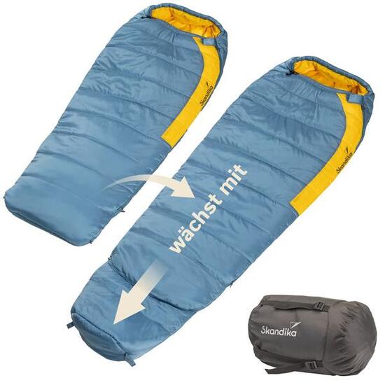 Seconde vie - Sac de couchage Gjora Junior - 190x70cm - 3 saisons - Enfant