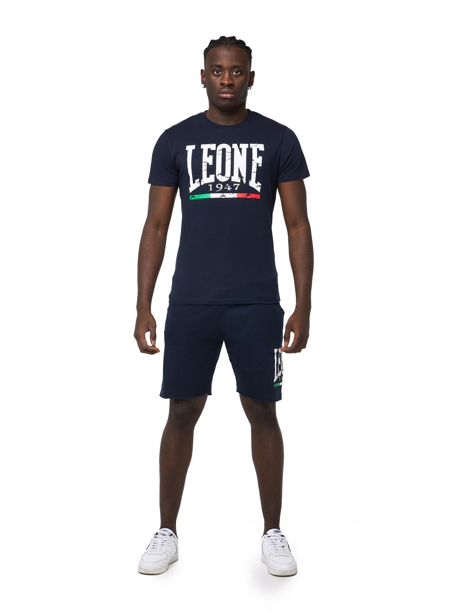 LEONE 1947 APPAREL Completo set da uomo composto da t-shirt e pantaloncini vintage Leone Basic
