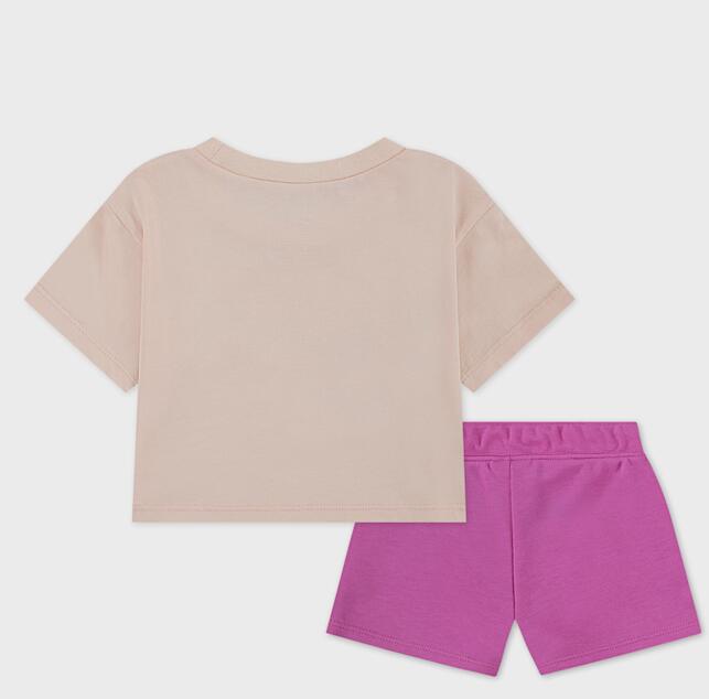 Completo bambina nike wild flower - rosa 2/5
