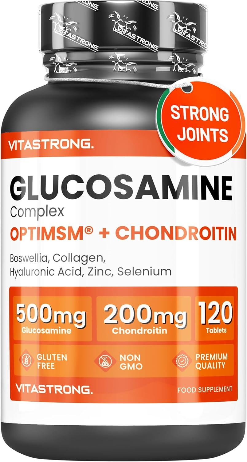 VITASTRONG Glucosamina, condroitina, MSM – OptiMSM®, COLLinstant®