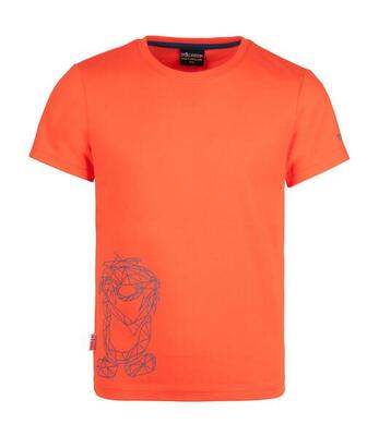 Kinder T-Shirt Oppland Marineblau/Grün
