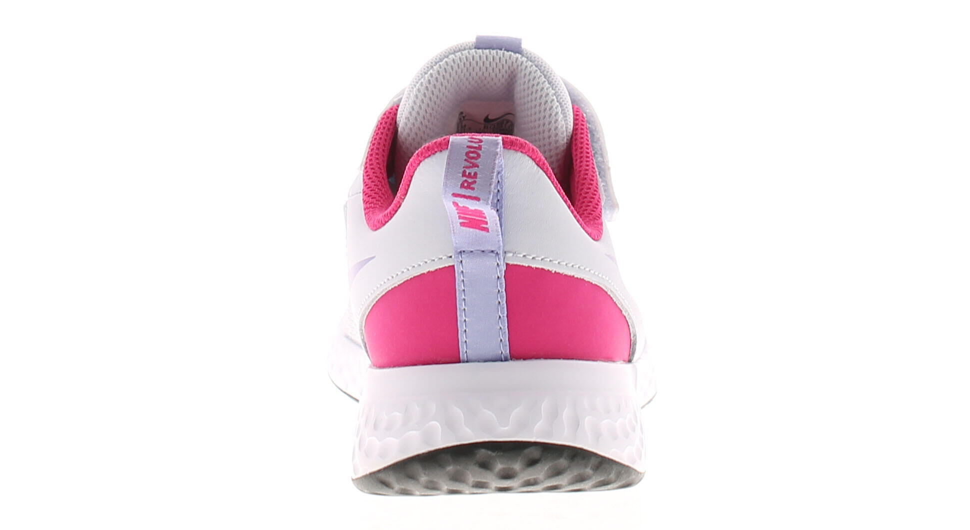 Nike Junior Girls Trainers Revolution 5 Touch Fastening grey UK Size 13.5 4/5