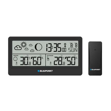 Multifunktions-Wetterstation Blaupunkt WS20BK Schwarz