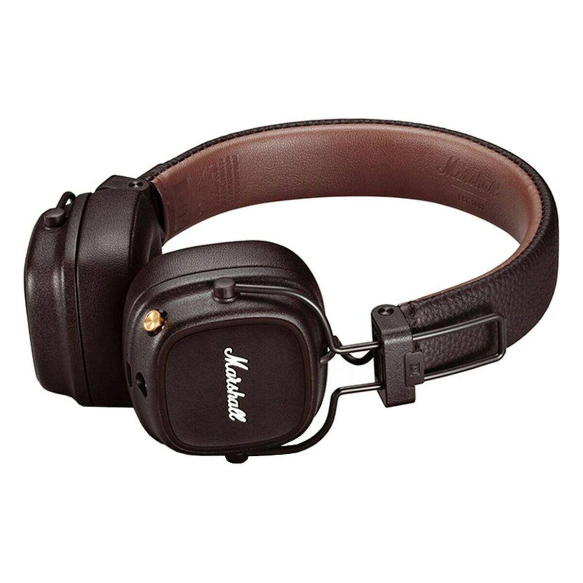Auriculares Bluetooth Marshall MAJOR IV Castanho 2/3
