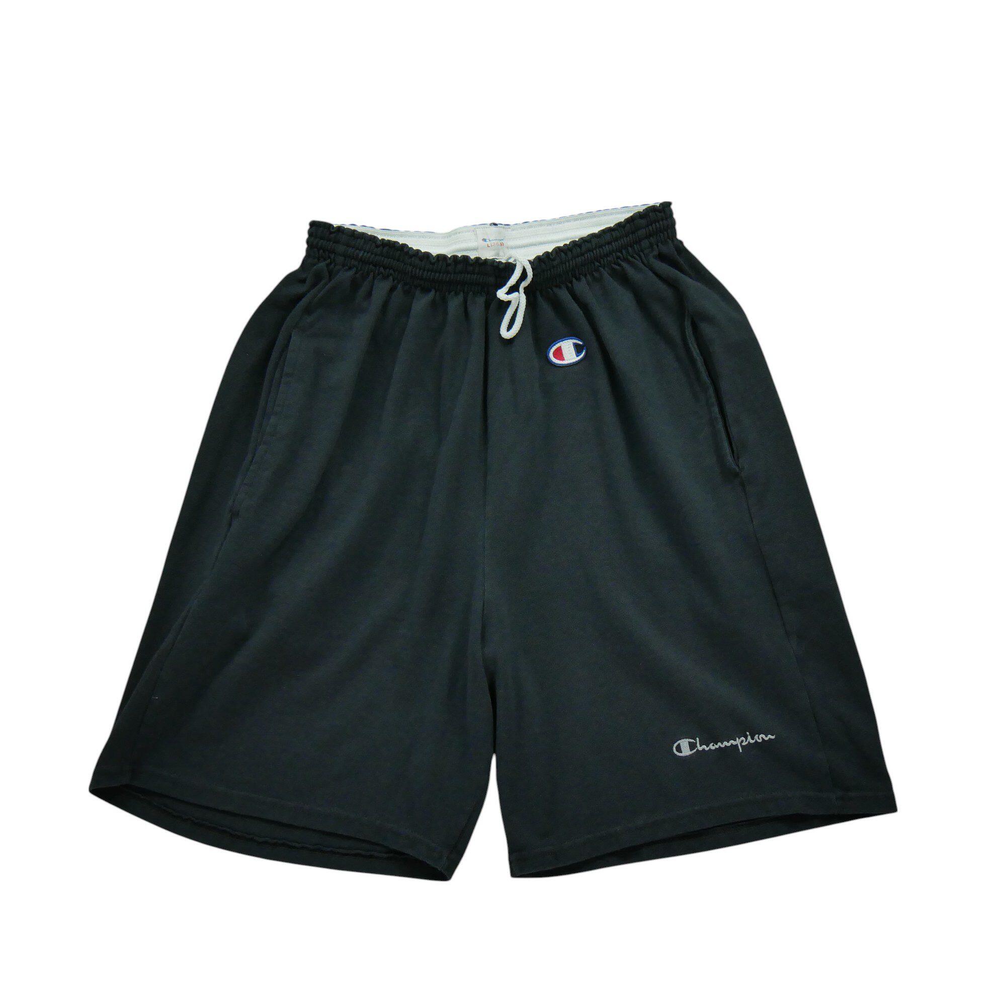 CHAMPION Segunda Vida - Pantalones cortos negros para hombre - Excelente