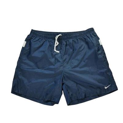 Second life - Herren Badeshorts Marineblau - In gutem Zustand