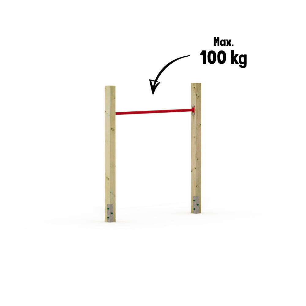 FIT Tumble 211 - Equipo de fitness al aire libre - rojo 2/7