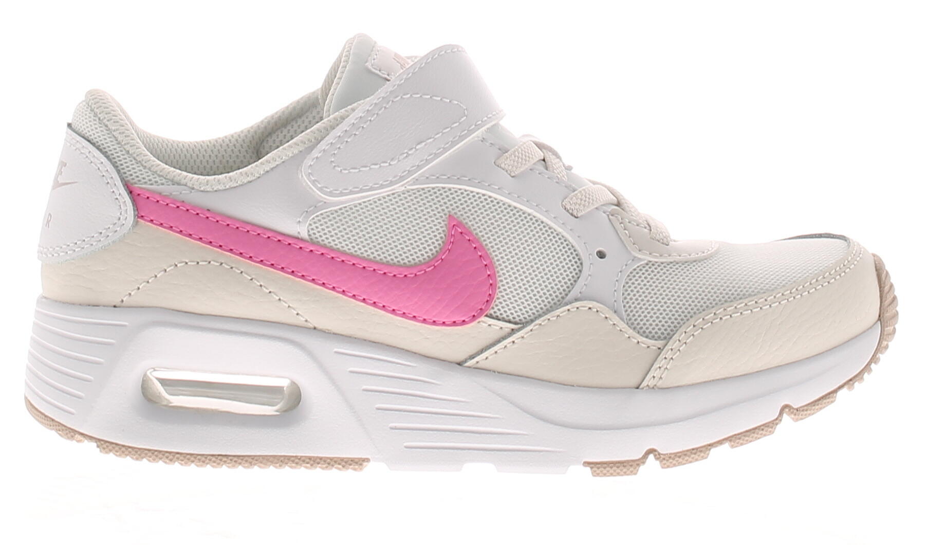 Nike Girls Running Trainers Air Max Nova Ps Touch Fastening White UK Size 10 2/5